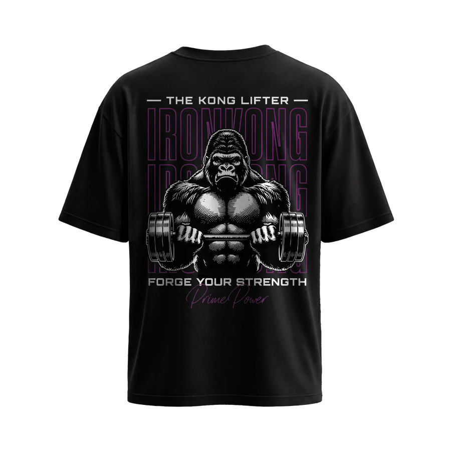 Gymbrat Iron Kong Black T-Shirt