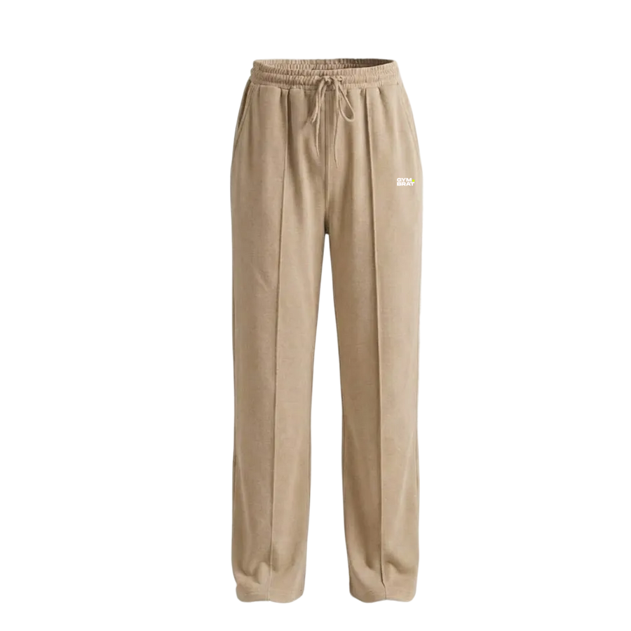 Gymbrat Men Relaxed Fit Beige Pant