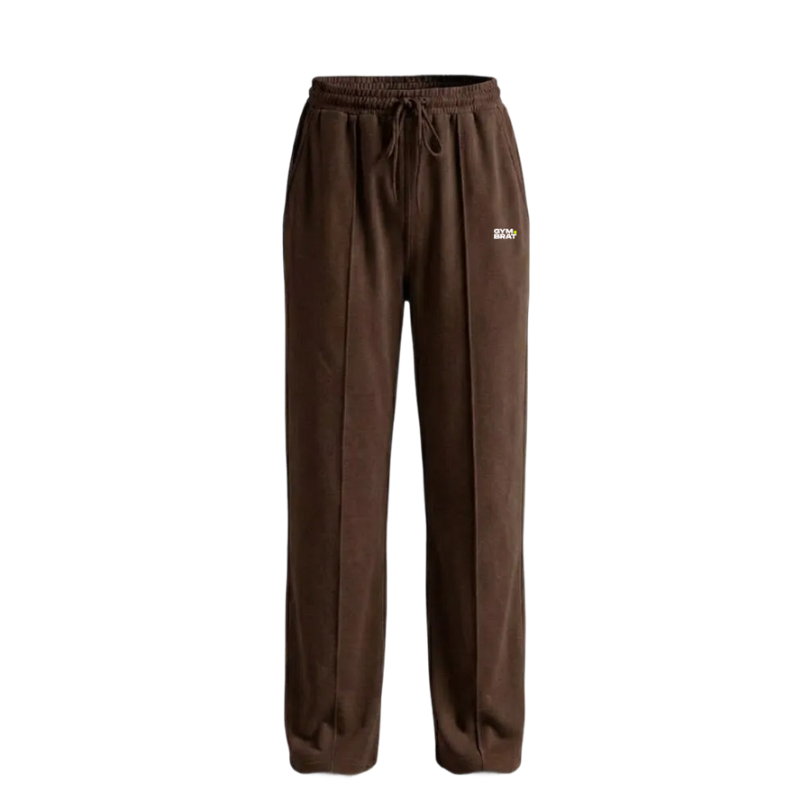 Gymbrat Men Relaxed Fit Brown Pant