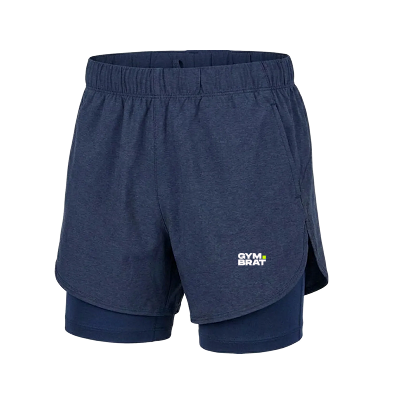 Gymbrat Men Navy Shorts