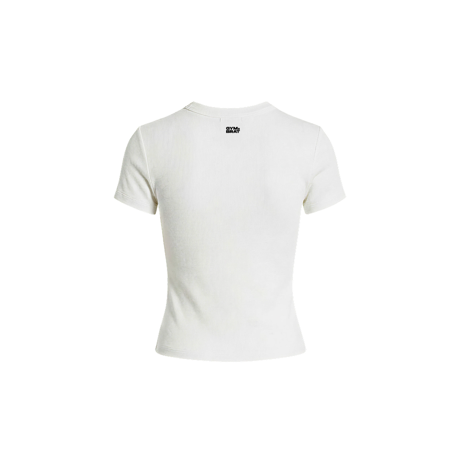 Gymbrat Prime Fit White T-shirt