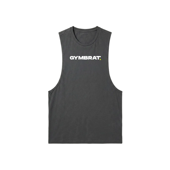 Gymbrat Statement Training Men Gray Tank