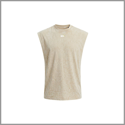 Gymbrat Acid Edge Beige Tank