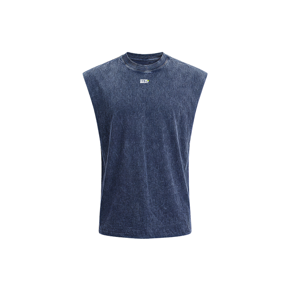 Gymbrat Acid Edge Navy Tank
