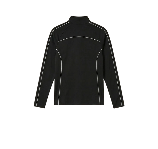 Gymbrat Alpha Contrast Quarter Zip Men Black Pullover