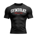 Gymbrat Athleisure Lifting Club Black Compression T-Shirt