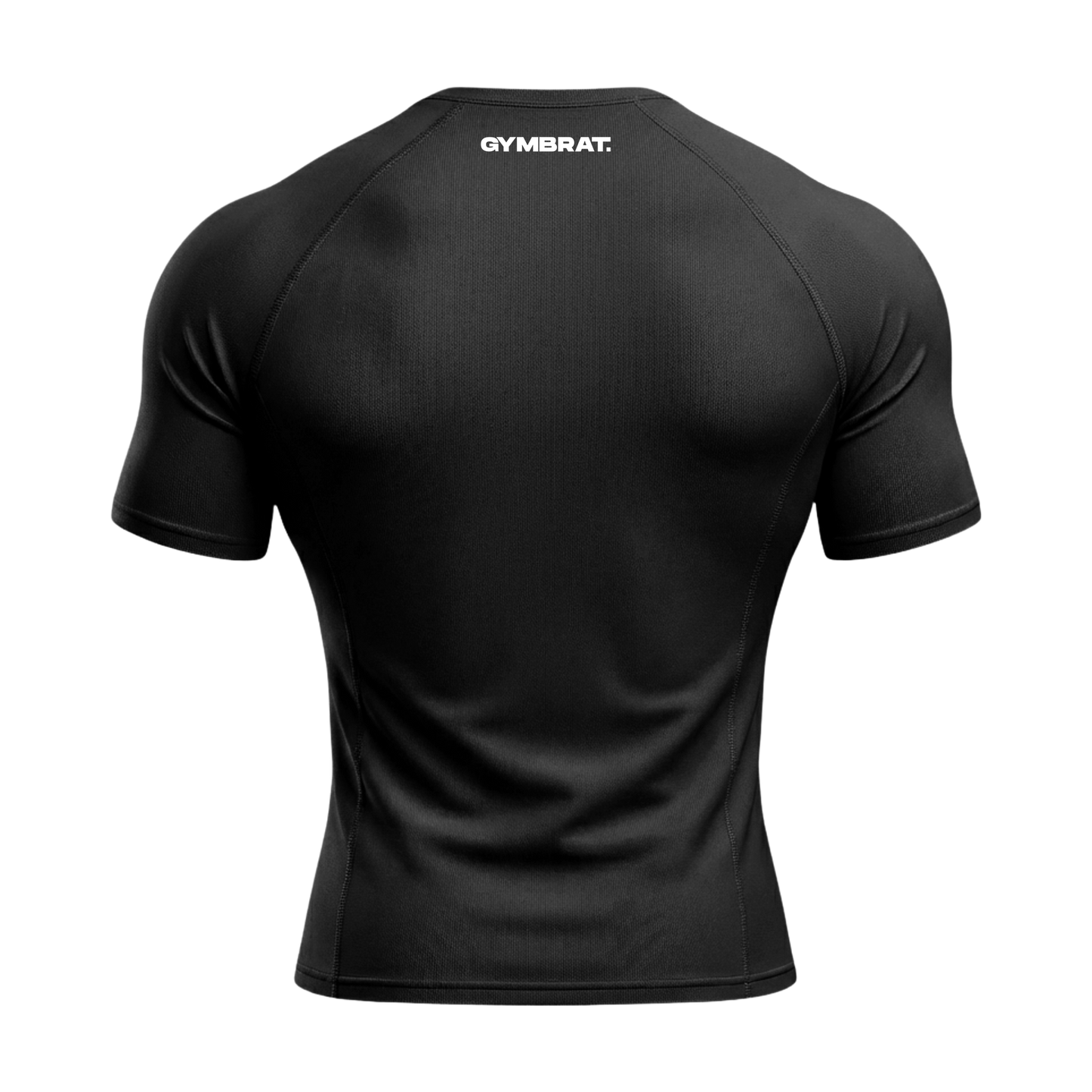 Gymbrat Athleisure Lifting Club Black Compression T-Shirt