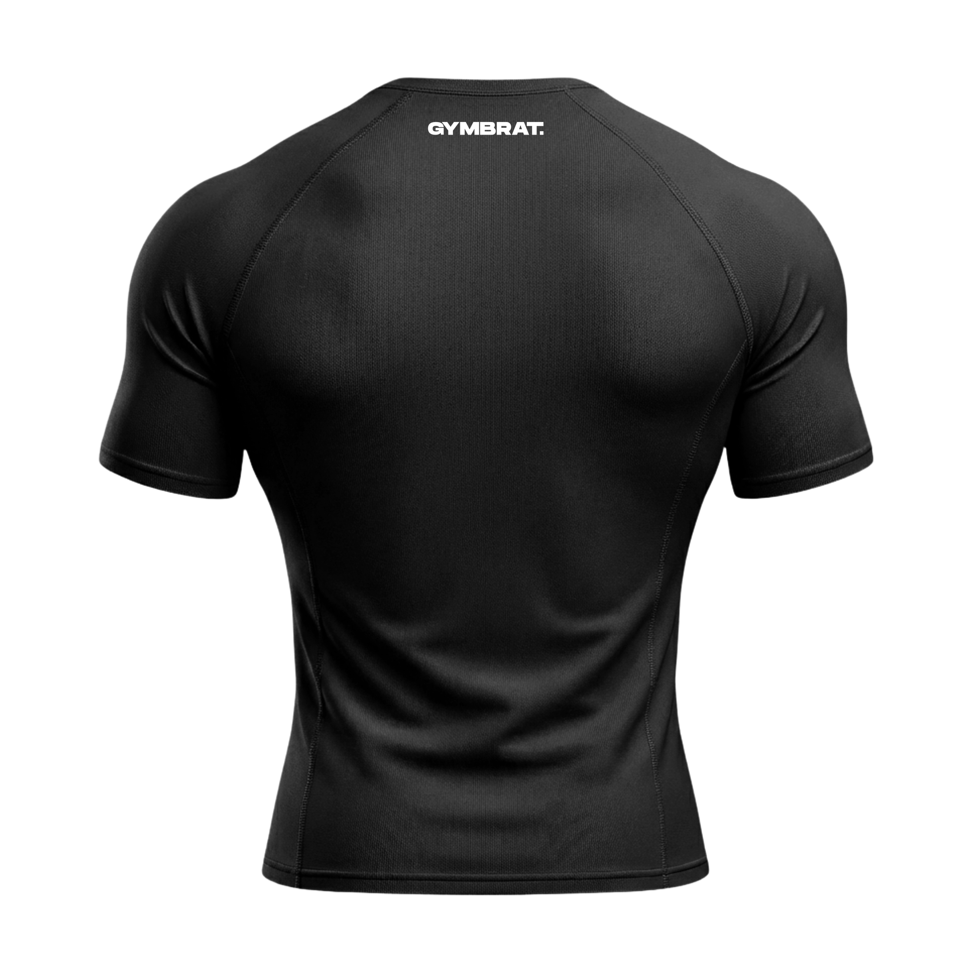 Gymbrat Athleisure Lifting Club Black Compression T-Shirt