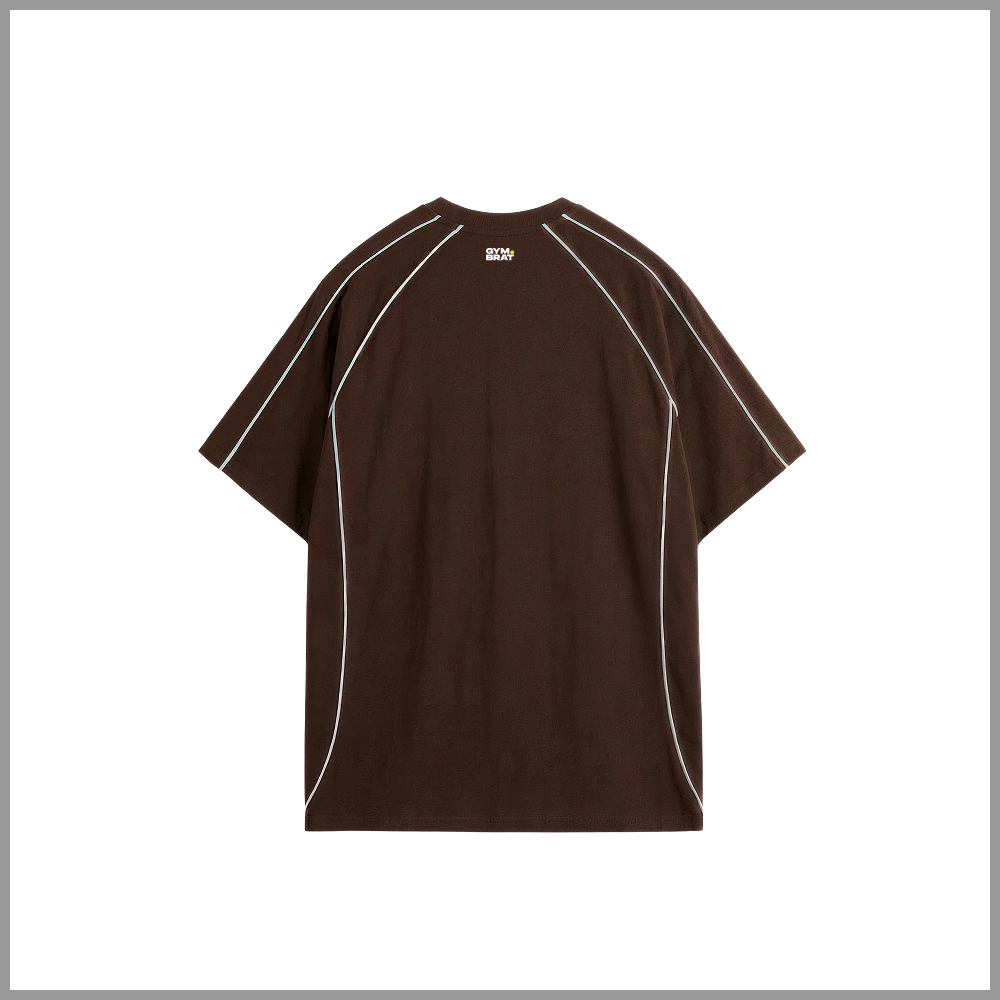 Gymbrat Beast Flow Dark Brown T-shirt