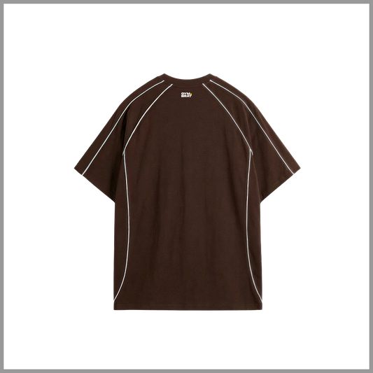 Gymbrat Beast Flow Dark Brown T-shirt
