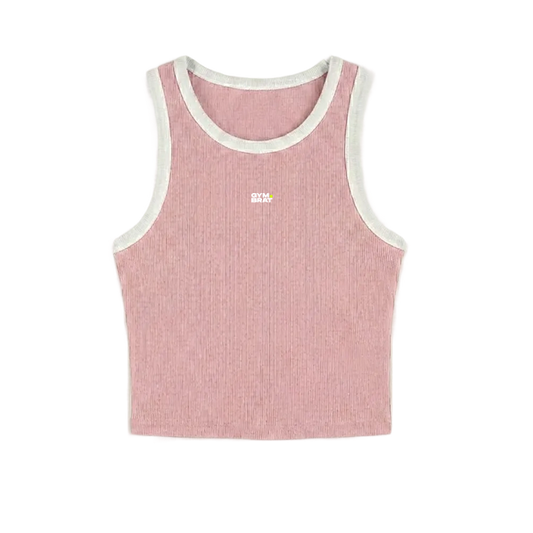 Gymbrat Contrast Women Pink Tank