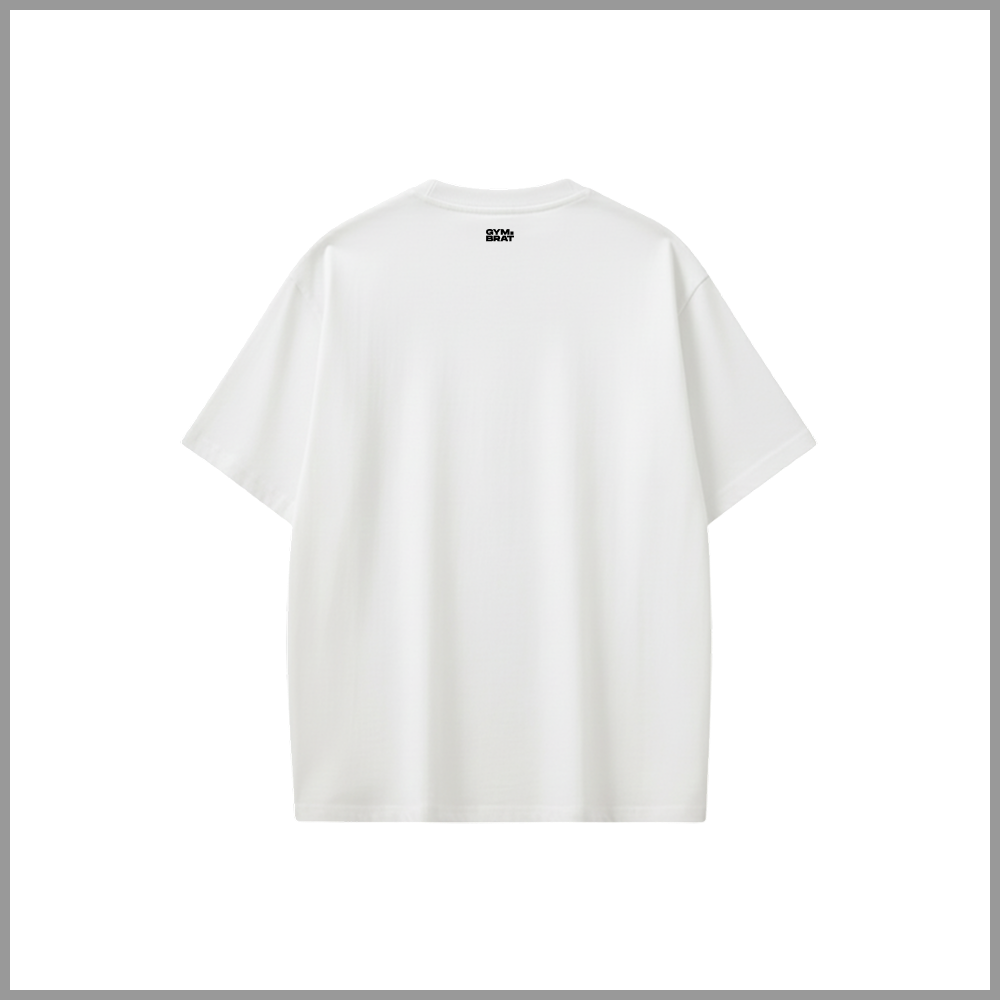 Gymbrat Core Comfort White T-shirt