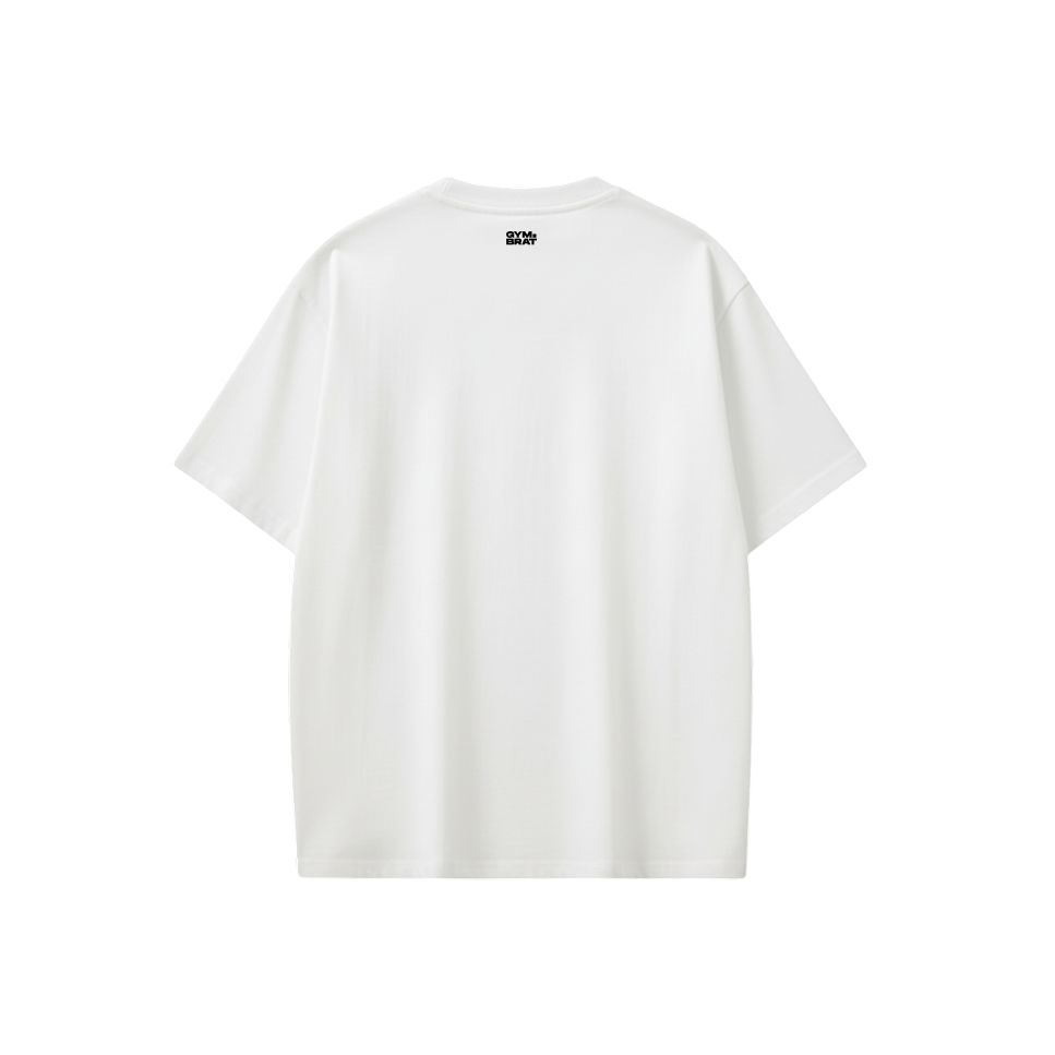 Gymbrat Core Comfort White T-shirt