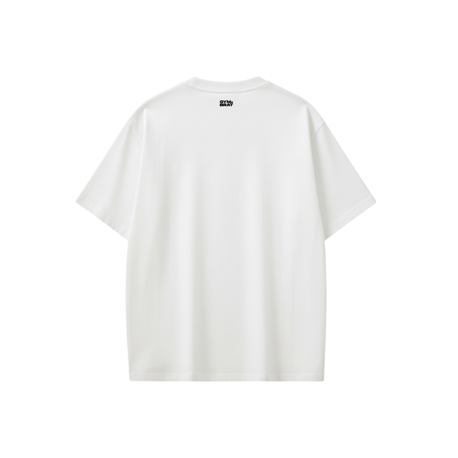 Gymbrat Core Comfort White T-shirt