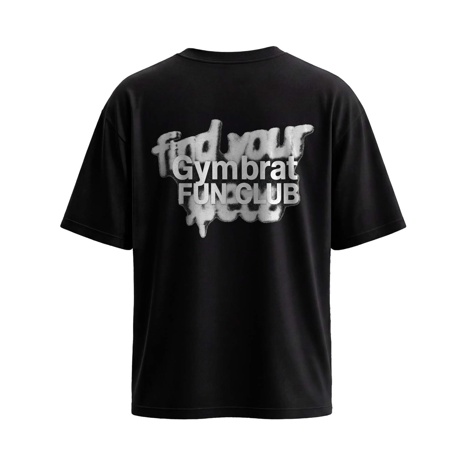 Gymbrat Fitness Tribe Black T-Shirt