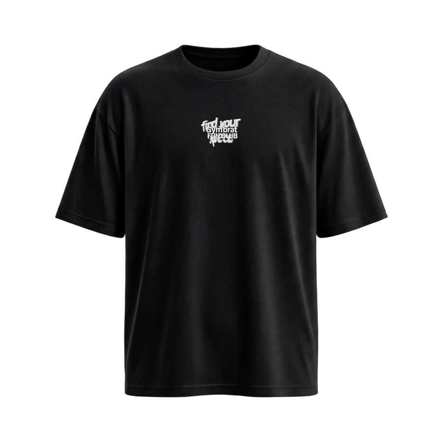 Gymbrat Fitness Tribe Black T-Shirt