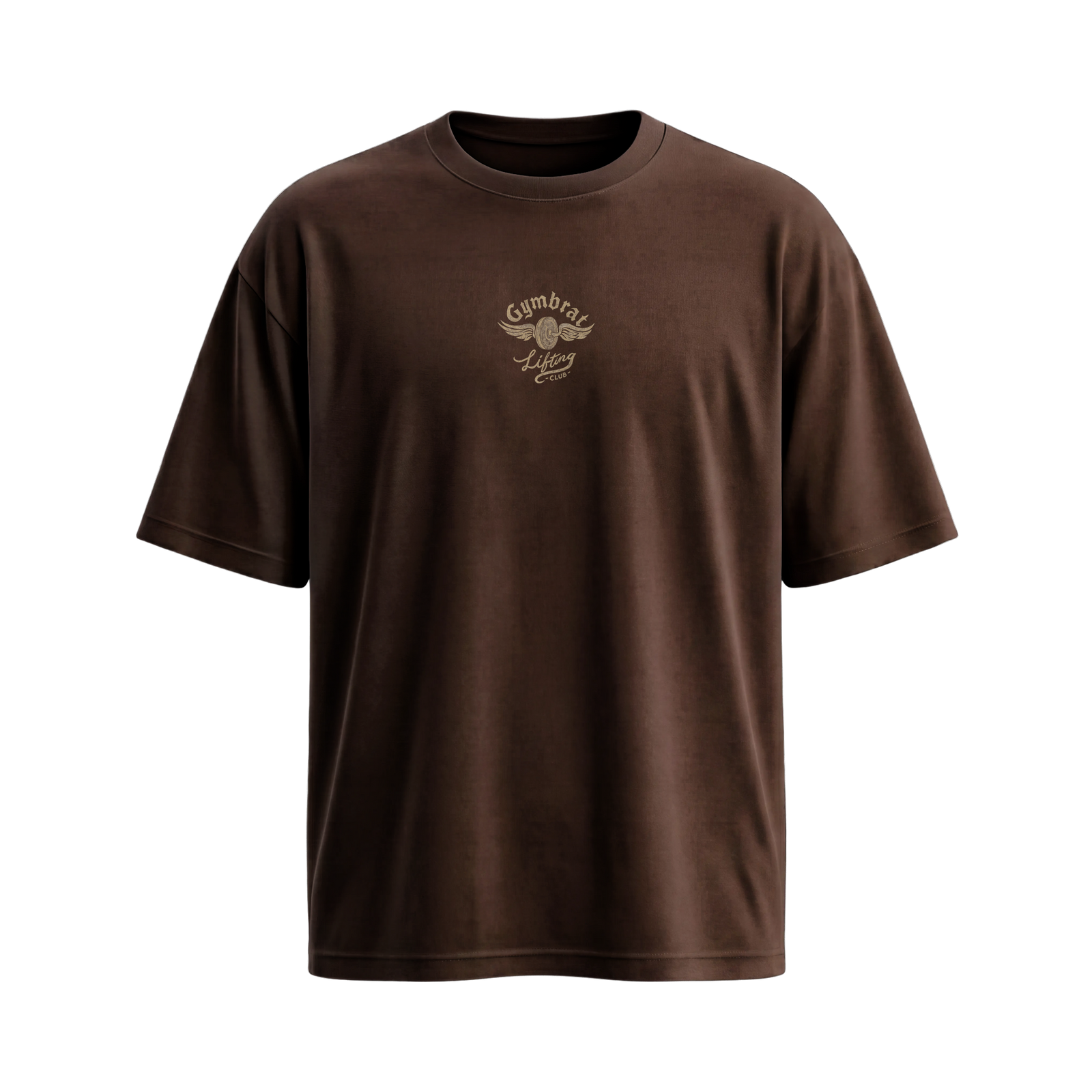 Gymbrat Lifting Club Brown T-Shirt