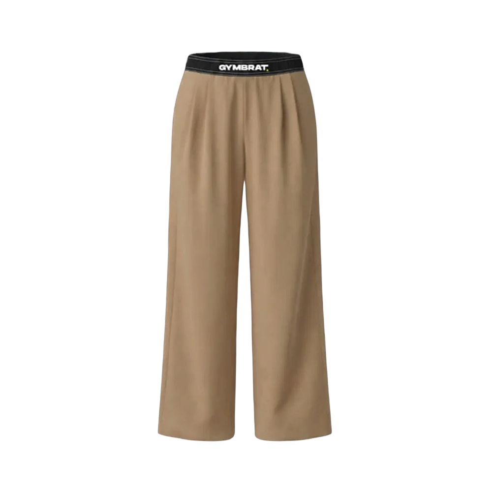 Gymbrat Loose Pants Beige