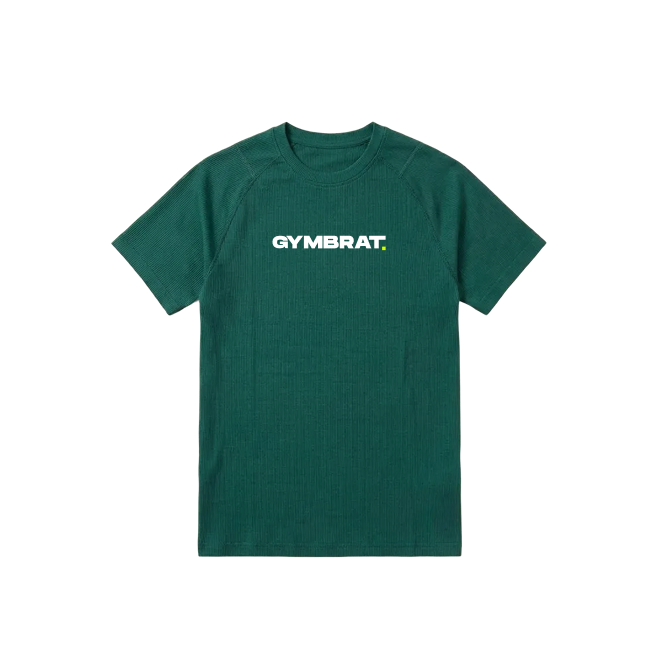 Gymbrat Men Green T-shirt