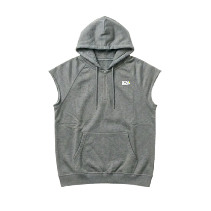 Gymbrat Men Hooded Gray T-shirt