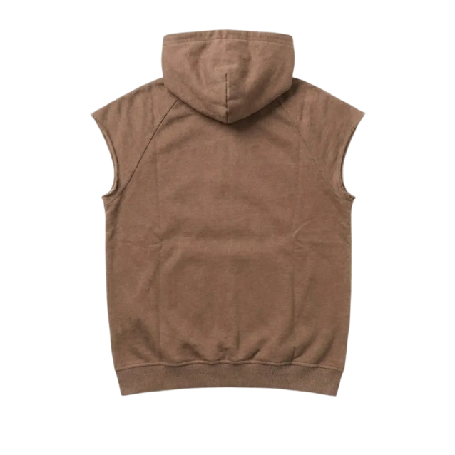 Gymbrat Men Hooded Brown T-Shirt
