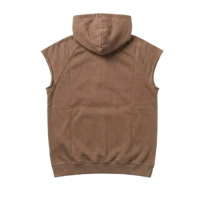 Gymbrat Men Hooded Brown T-shirt