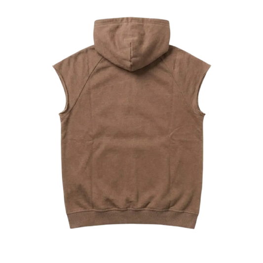 Gymbrat Men Hooded Brown T-shirt