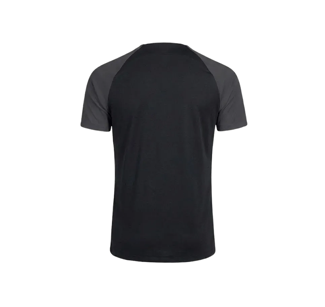 Gymbrat Men Raglan Black T-shirt