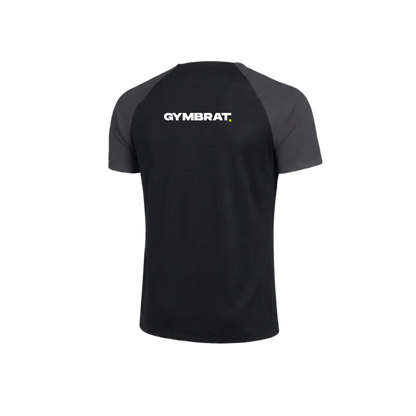 Gymbrat Men Raglan Black T-shirt