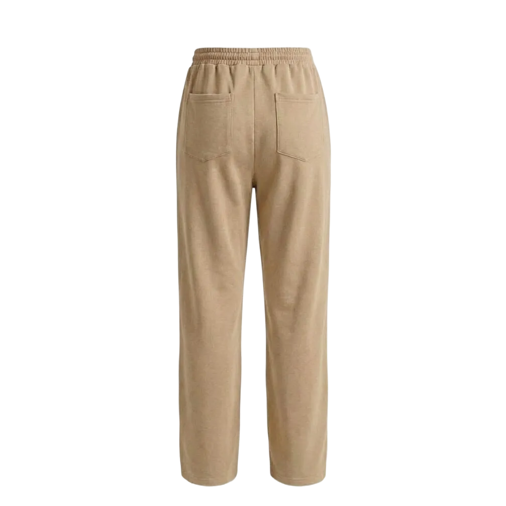 Gymbrat Men Relaxed Fit Beige Pant