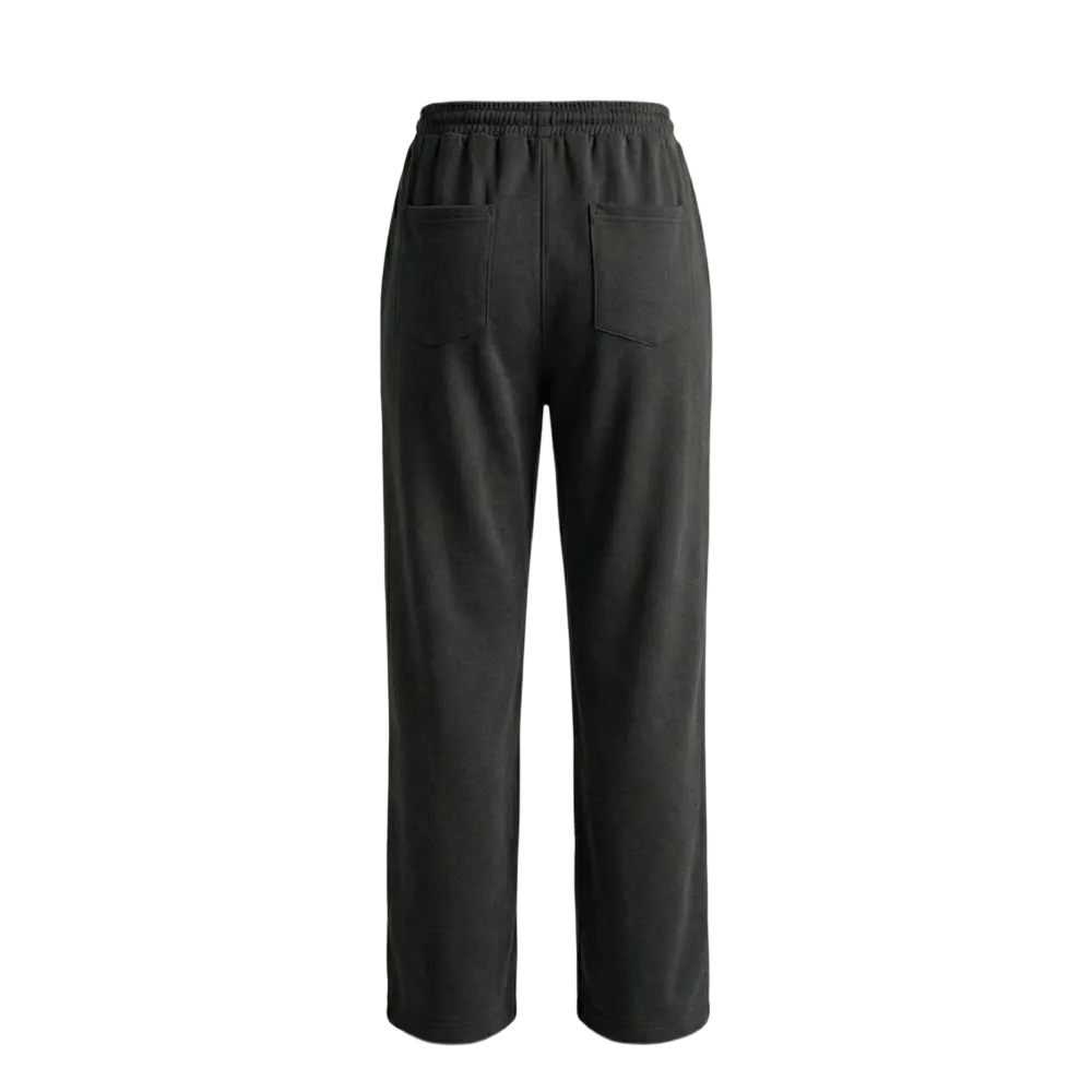 Gymbrat Men Relaxed Fit Black Pant