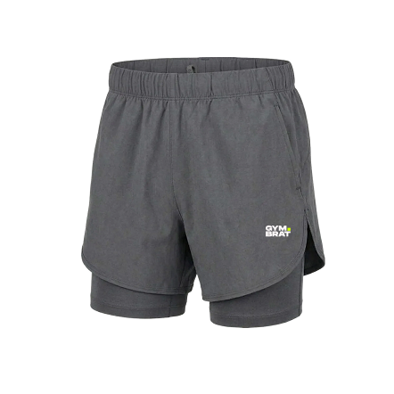 Gymbrat Men Gray Shorts