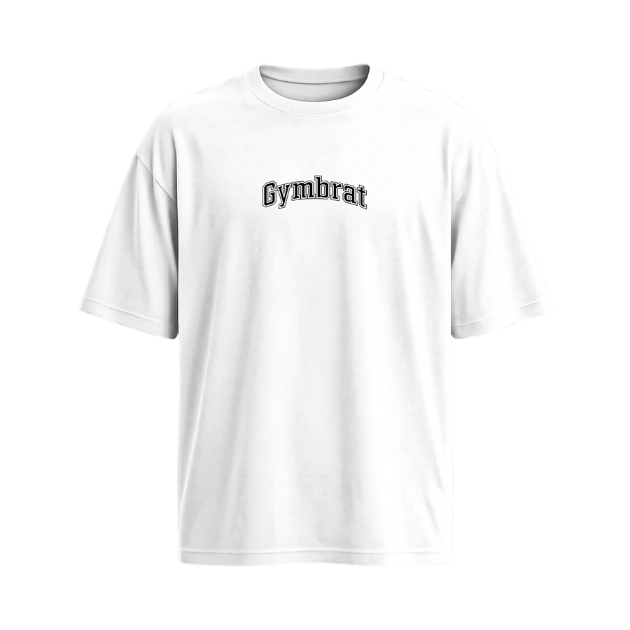 Gymbrat Progress White T-Shirt