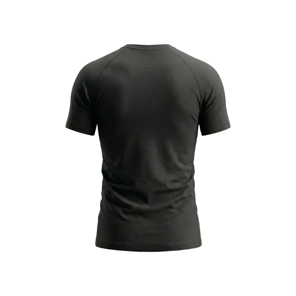 Gymbrat Raglan Basic Black Tee