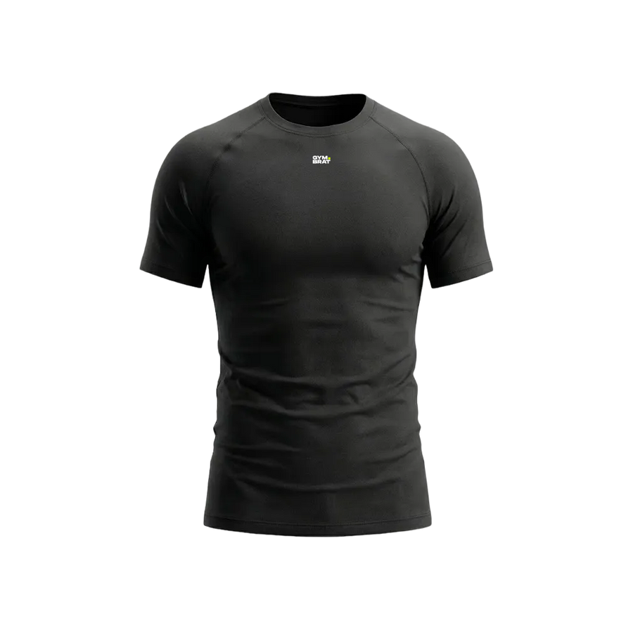 Gymbrat Raglan Basic Black Tee