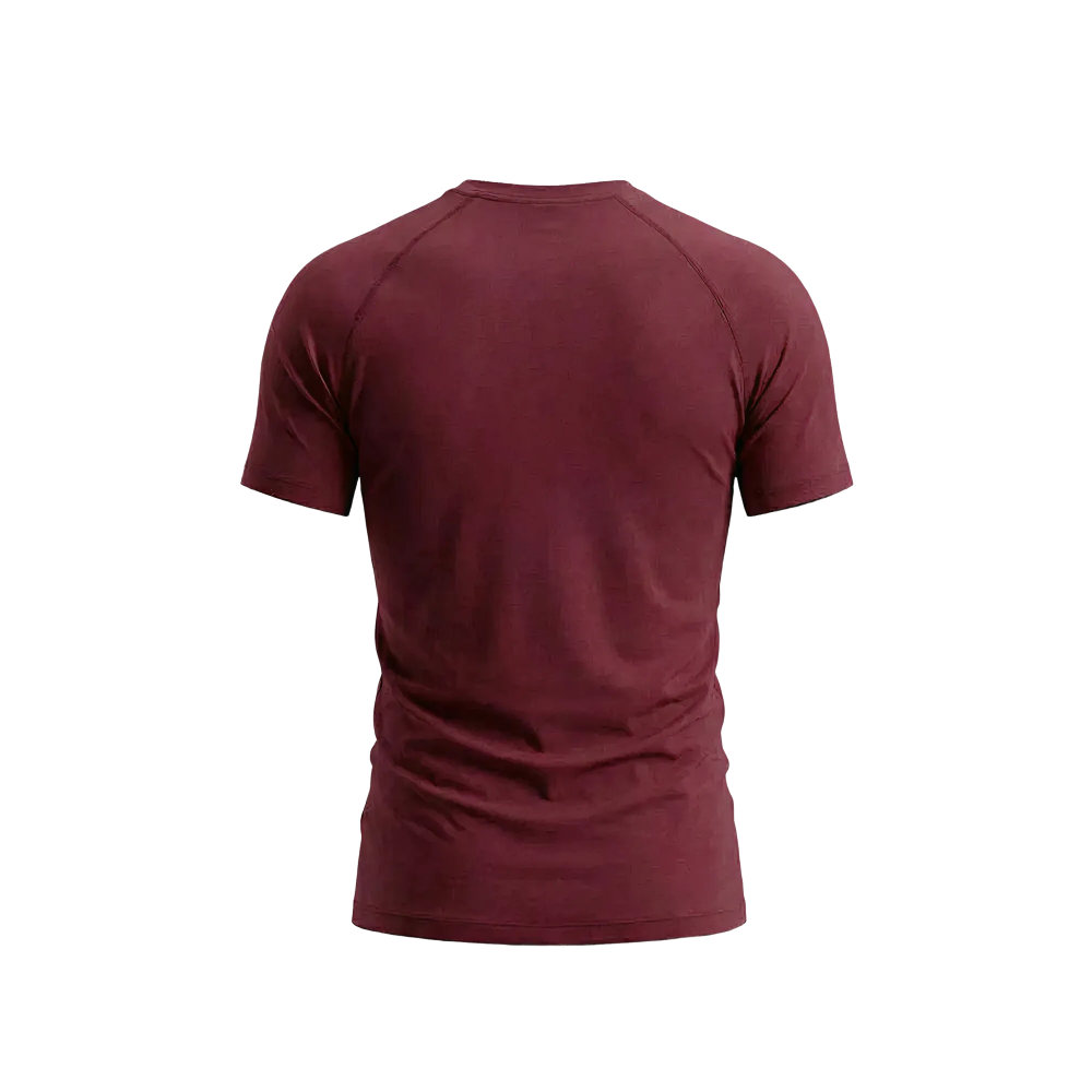 Gymbrat Raglan Basic Maroon Tee