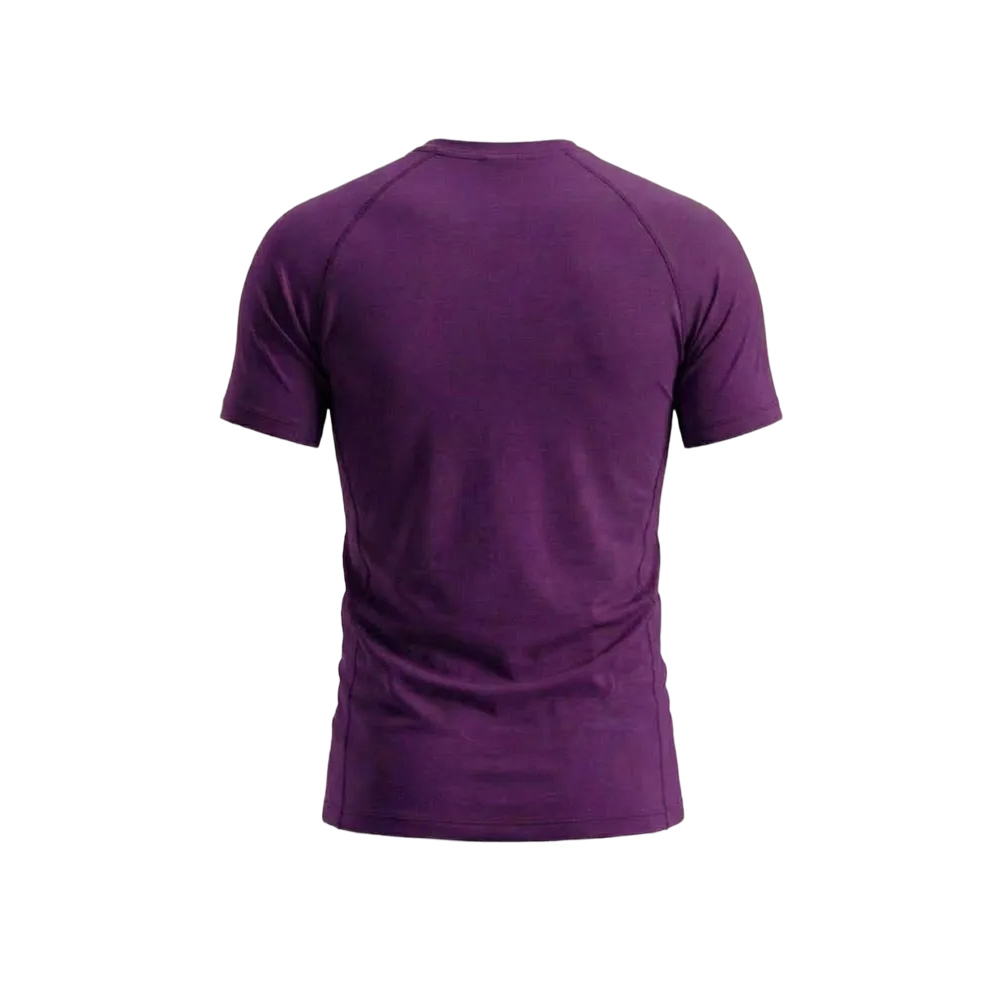 Gymbrat Raglan Basic Purple Tee