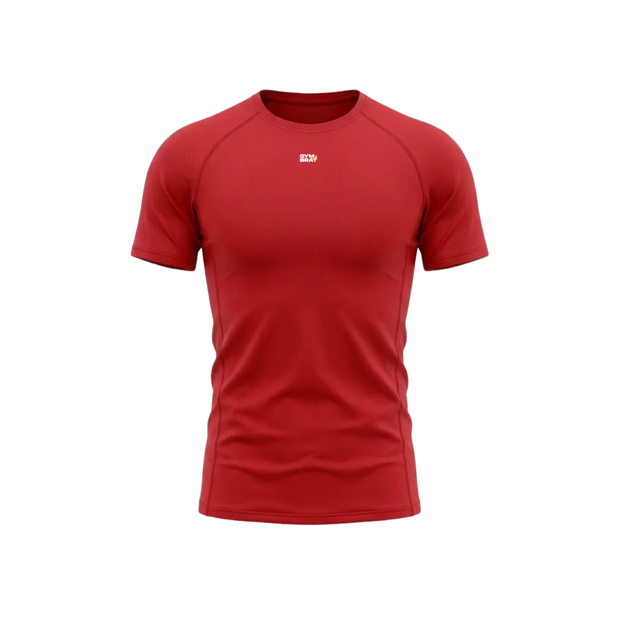 Gymbrat Raglan Basic Red Tee