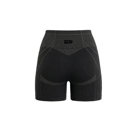 Gymbrat Contrast Female Shorts Black
