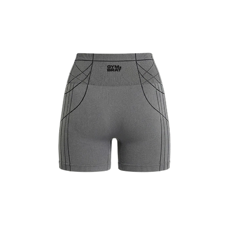 Gymbrat Contrast Female Shorts Gray