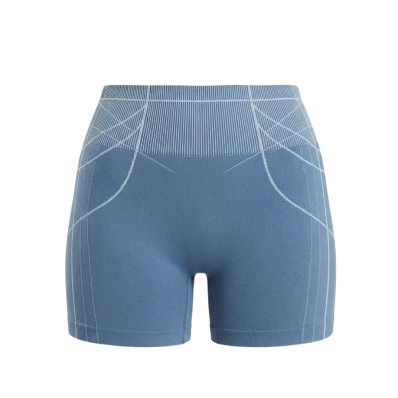 Gymbrat Contrast Female Shorts Light Blue