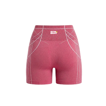 Gymbrat Contrast Female Shorts Pink