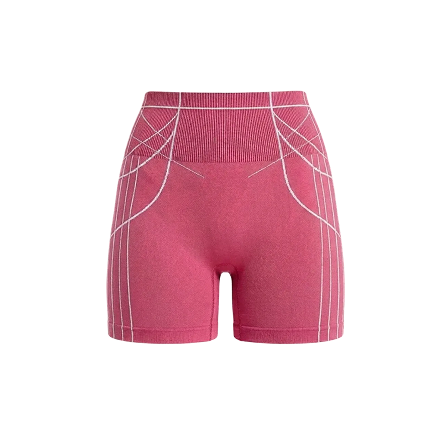 Gymbrat Contrast Female Shorts Pink