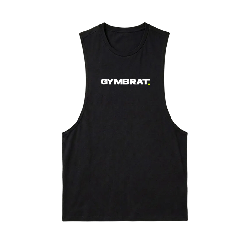 Gymbrat Statement Training Men Black Tank