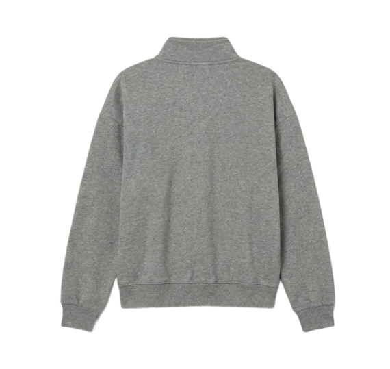 Gymbrat Unisex Zip Gray Pullover