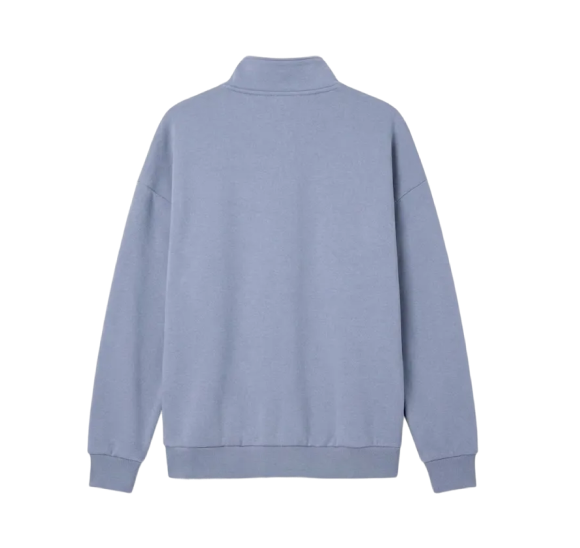 Gymbrat Unisex Zip Light Blue Pullover