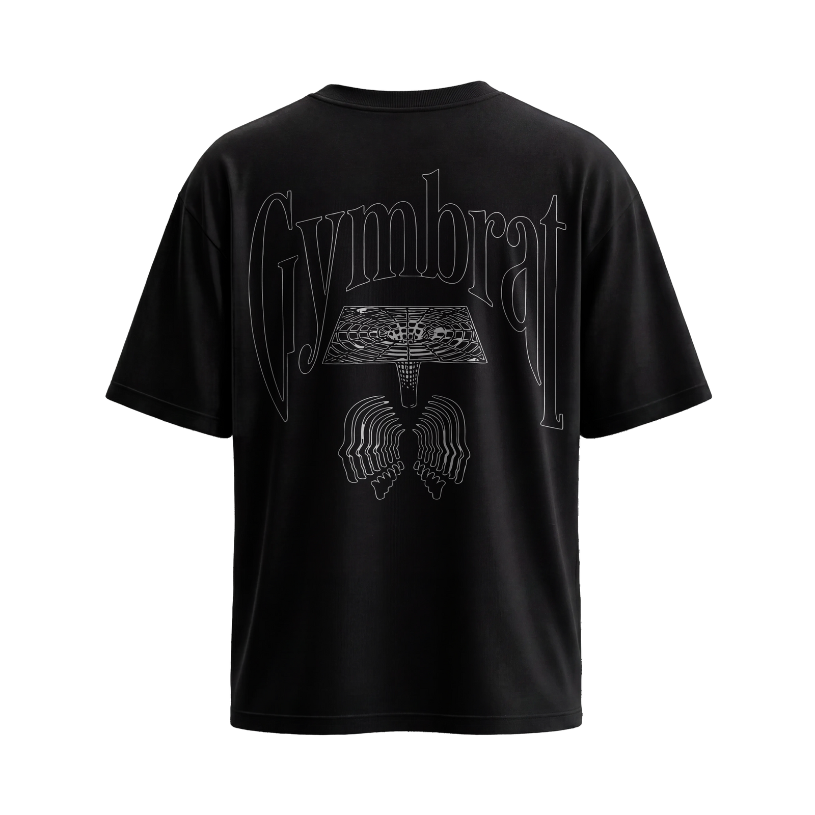 Gymbrat Winged Strength Black T-Shirt