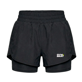 Gymbrat Women Shorts Black