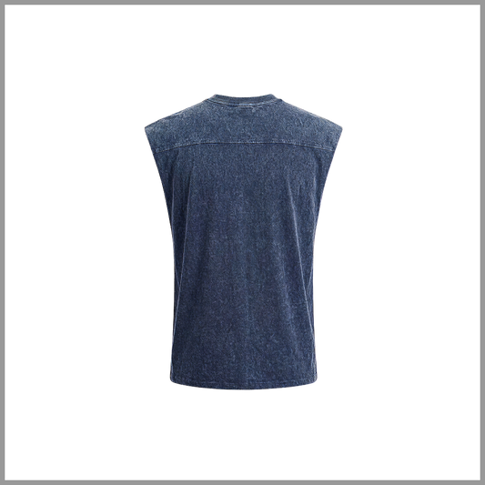 Gymbrat Acid Edge Navy Tank