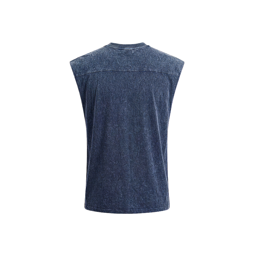 Gymbrat Acid Edge Navy Tank